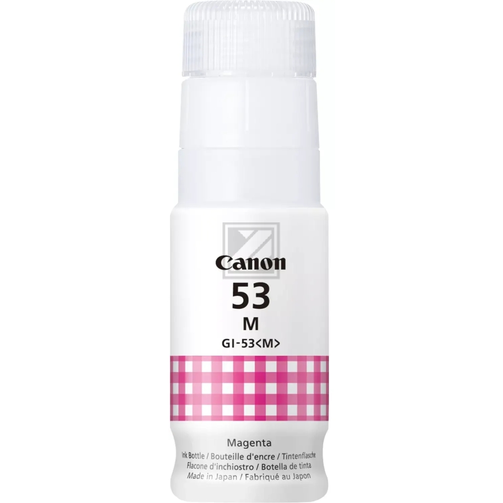 4681C001 // GI53M / magenta / original CANON Tintenflasche magenta / 4681C001 / 3000 S. / 60.00 ml