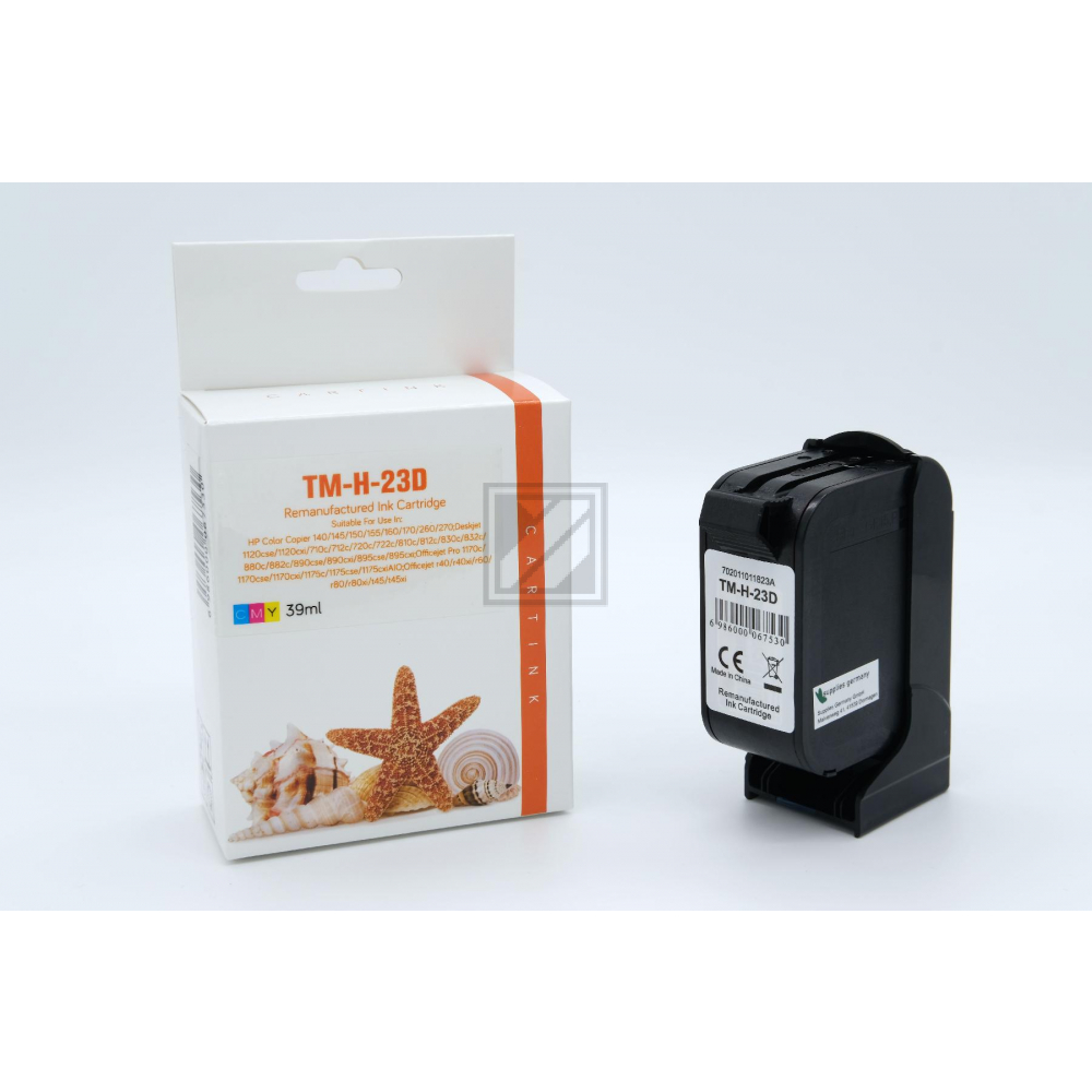 Refill Tinte Color für HP / C1823DE / 39ml
