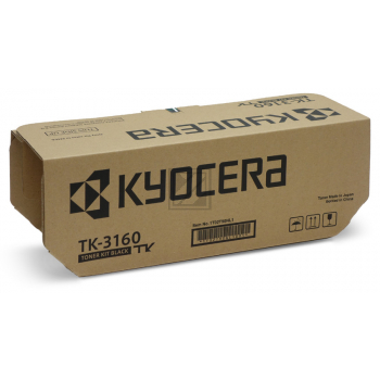 1T02T90NL0 // TK3160 / schwarz / original KYOCERA Toner schwarz / 1T02T90NL0 / 12500 S.