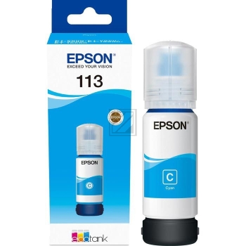 C13T09C24A // 108 / cyan / original EPSON Tintenflasche cyan / C13T09C24A / 70.00 ml