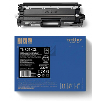 TN821XXLBK / schwarz / original BROTHER Toner schwarz / TN821XXLBK / 15000 S.