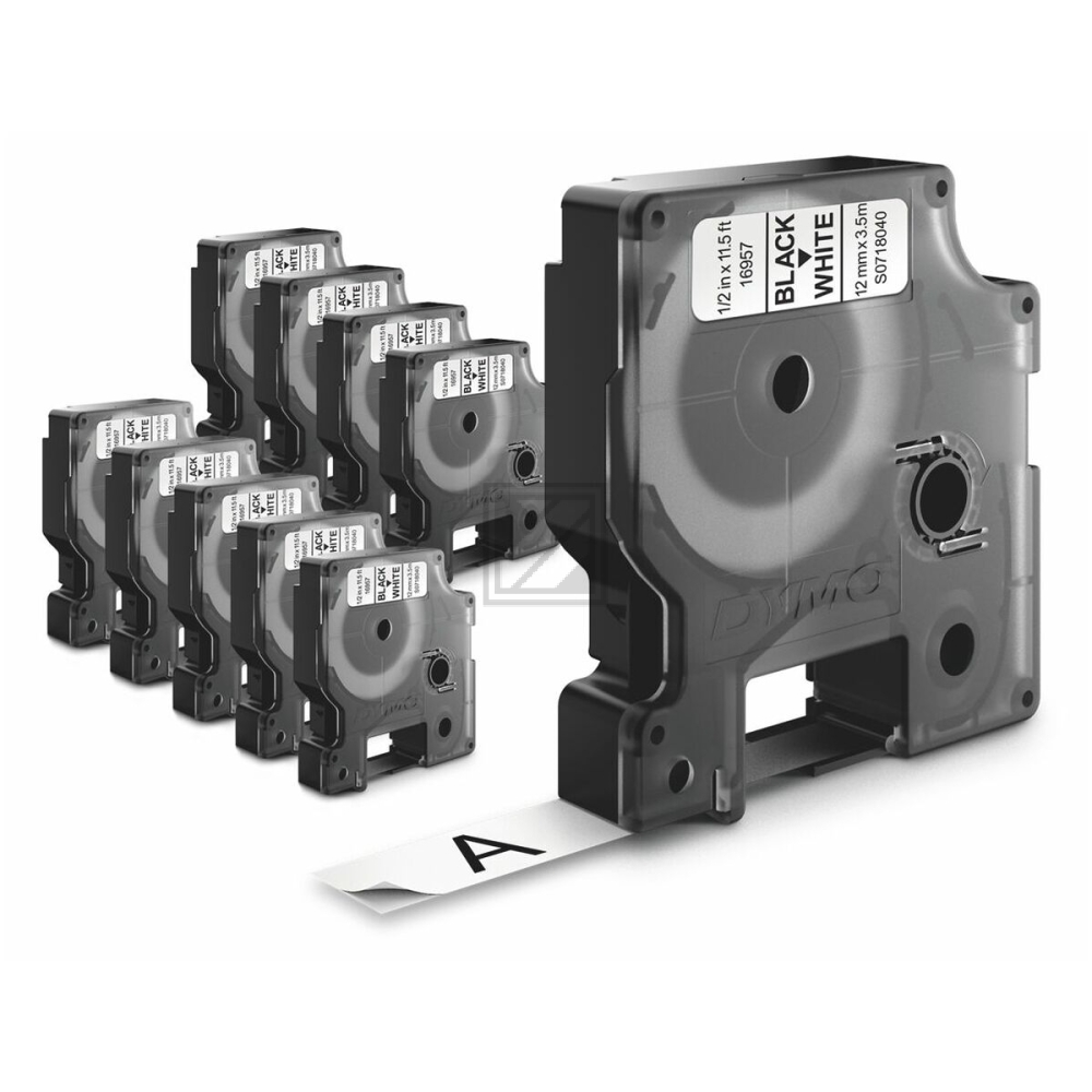 2093097 / schwarz / original DYMO DirectLabelEtiketten / 2093097