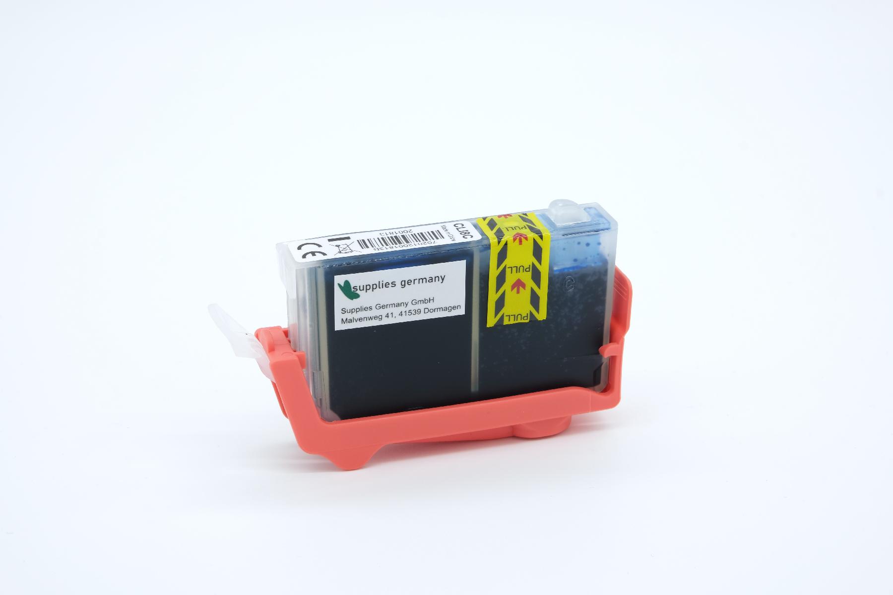 Alternativ Tinte Cyan für Canon / 0621B001 / 14ml / Chipversion