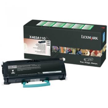 X463A11G // Black // original // Toner f. Lexmark / X463A11G / 3.500 Seiten