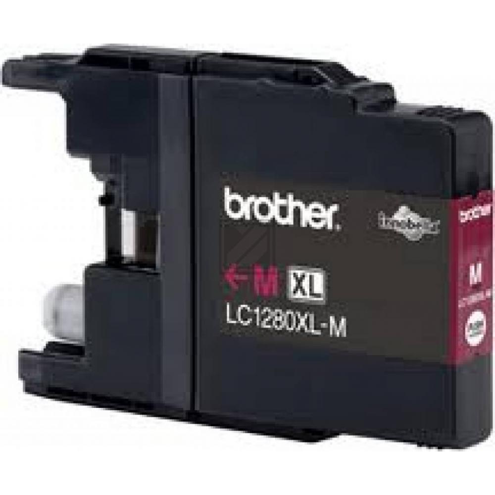 LC1280XLM / magenta / original BROTHER Tintenpatrone magenta / LC1280XLM / 1200 S.