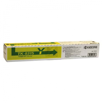 1T02MVANL0 // TK8315Y / gelb / original KYOCERA Toner gelb / 1T02MVANL0 / 6000 S.