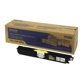 C13S050554 // 0554 / gelb / original EPSON Toner gelb / C13S050554 / 2700 S.