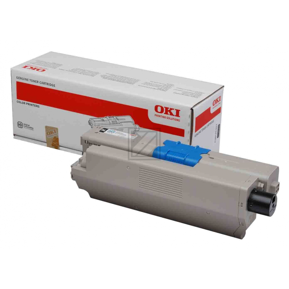 44973536 / schwarz / original OKI Toner schwarz / 44973536 / 2200 S.