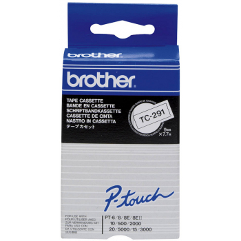 TC291 / original BROTHER PTouch Farbband / TC291