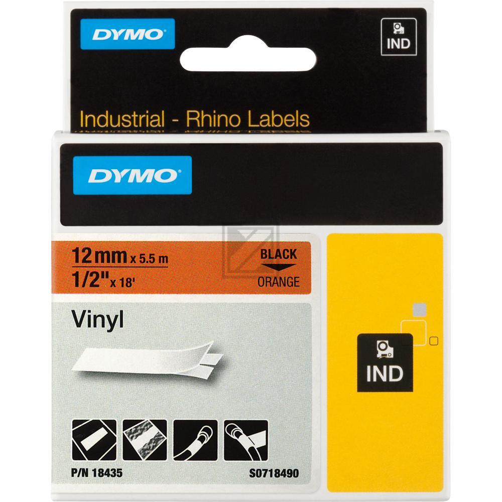 18435 // S0718490 / schwarz / original DYMO Farbband / 18435
