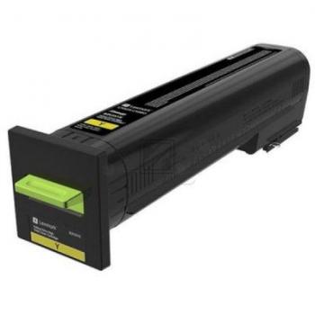 82K2XYE / gelb / original Lexmark Toner gelb / 82K2XYE / 22000 S.