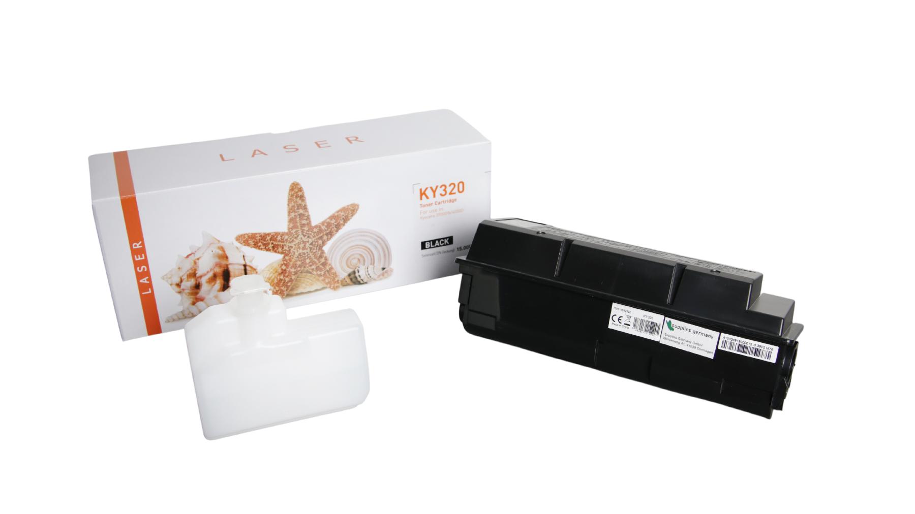 Alternativ Toner Black für Kyocera  / TK320 / 15.000 Seiten