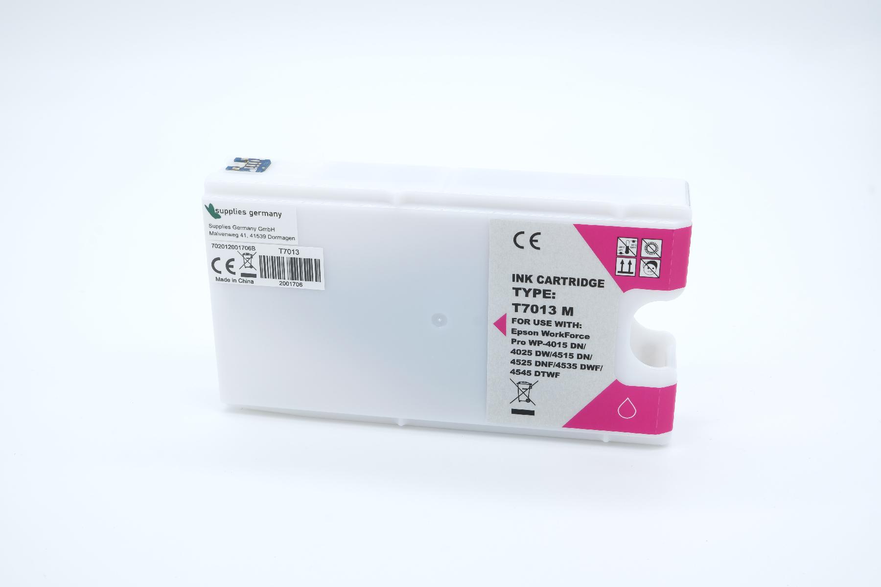 Alternativ Tinte Magenta für Epson / C13T70134010 / 34,2ml