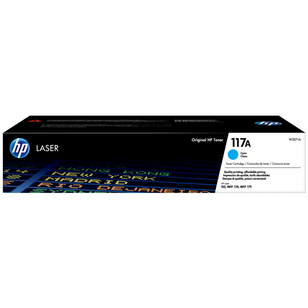 W2071A // 117A / cyan / original HP Toner cyan / W2071A / 700 S.
