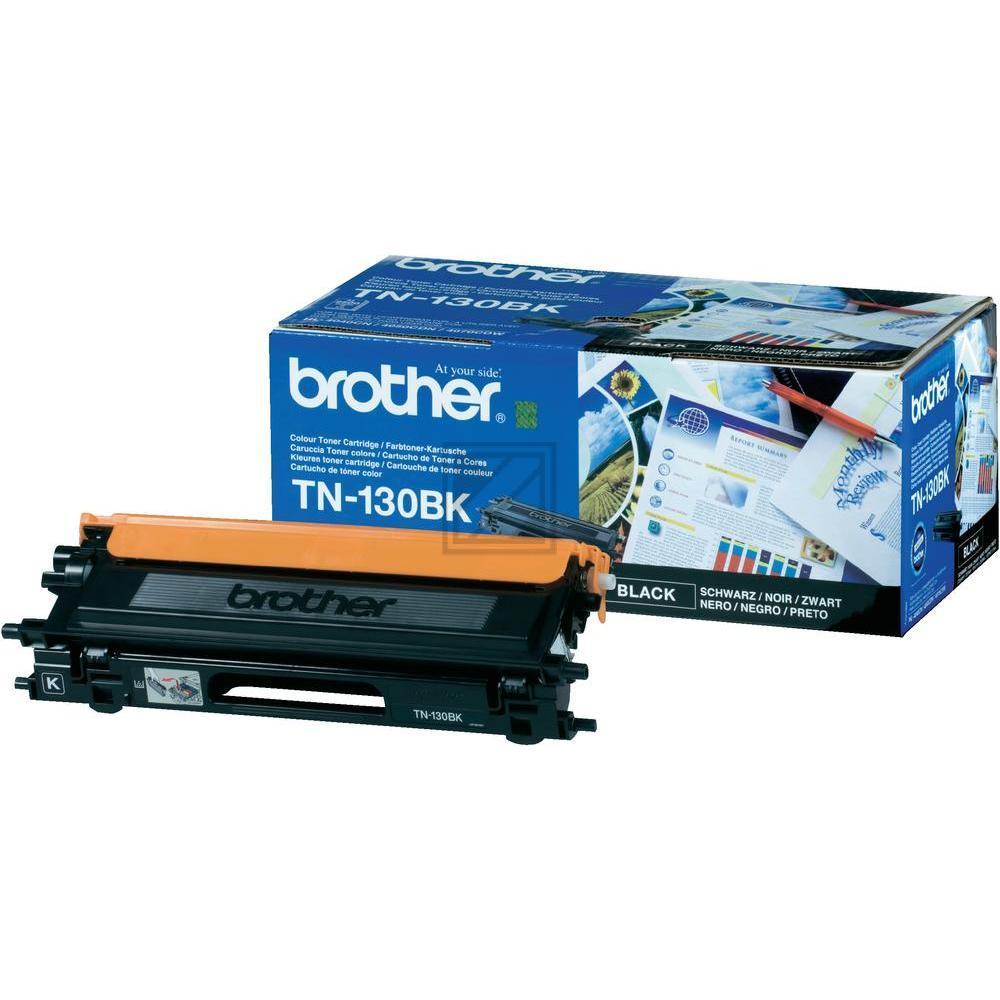 TN130BK / schwarz / original BROTHER Toner schwarz / TN130BK / 2500 S.