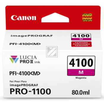 6779C001 // PFI4100M / magenta / original Canon Ti / 6779C001 / 80.00 ml