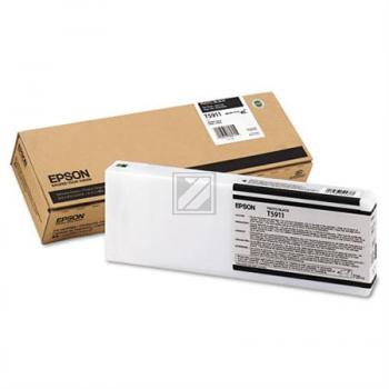 C13T591100 // T5911 / schwarz / original EPSON Tintenpatrone schwarz / C13T591100 / 700.00 ml