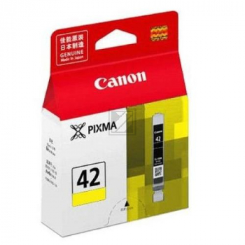 6387B001 // CLI42Y / original CANON Tintenpatrone gelb / 6387B001 / 13.00 ml