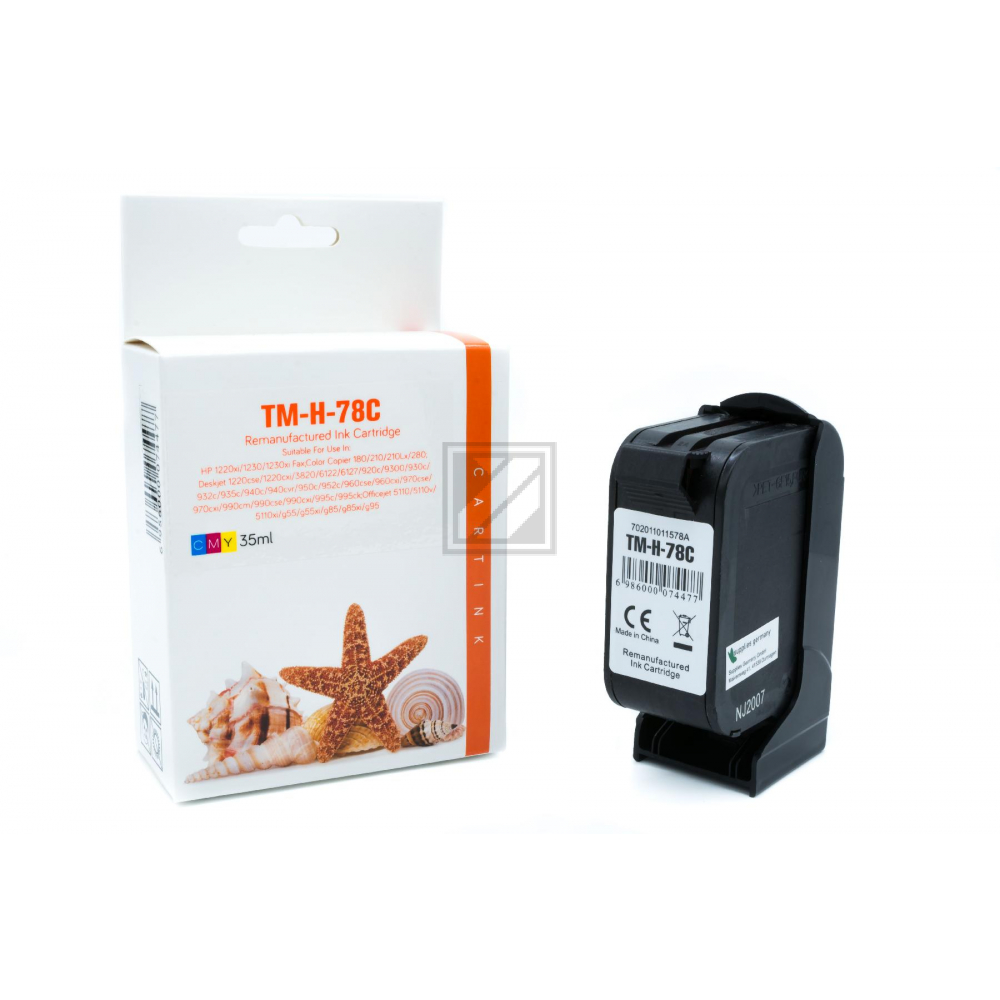 Refill Tinte Color für HP / C6578 / 39ml