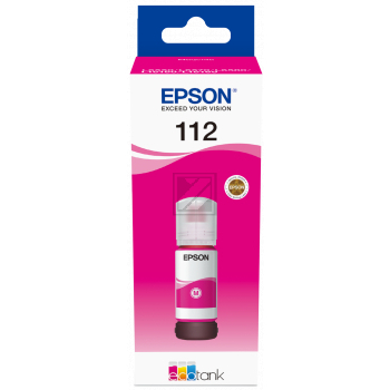 C13T06C34A // 112 / magenta / original EPSON Tintenflasche magenta / C13T06C34A / 6000 S. / 70.00 ml