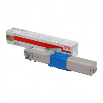 46508715 / cyan / original OKI Toner cyan / 46508715 / 1500 S.