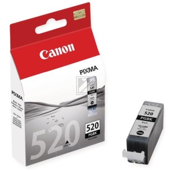 2932B001 // PGI520PGBK / schwarz / original CANON Tintenpatrone schwarz / 2932B001 / 324 S. / 19.00 ml