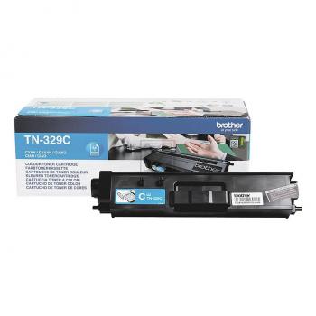 TN329C / cyan / original BROTHER Toner cyan / TN329C / 6000 S.