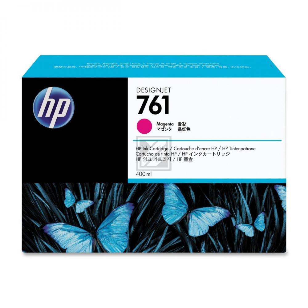 CM993A // 761 / magenta / original HP Tintenpatrone magenta / CM993A / 400.00 ml