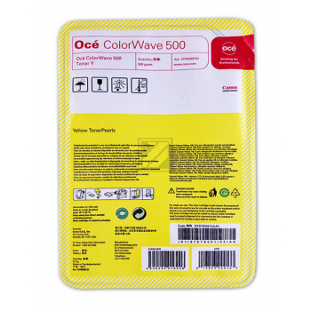 1070038731 / gelb / original OCE Toner gelb / 1070038731 / 500 Gr.