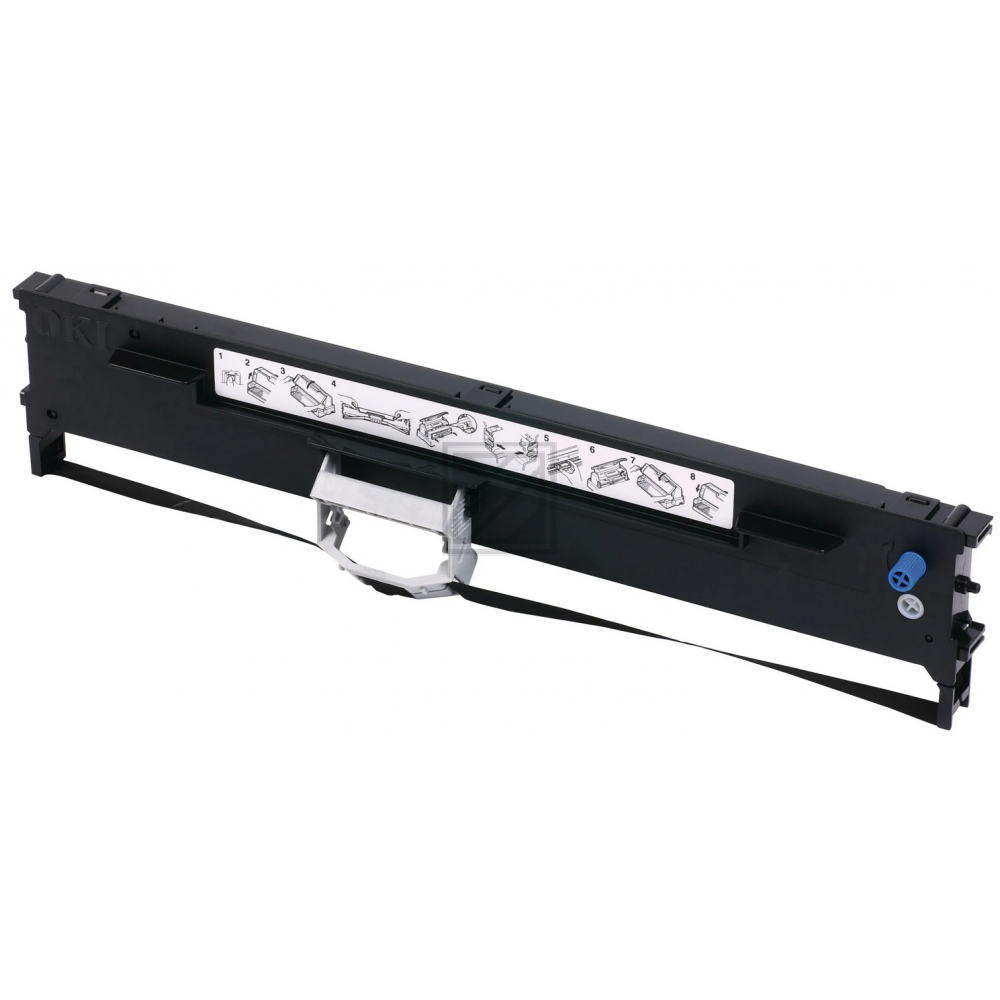 43503601 / schwarz / original OKI Nylonband schwarz / 43503601 / 4000000 Char.