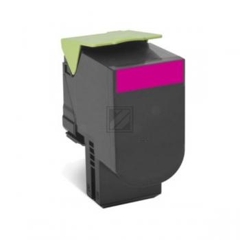 80C2XM0 // 802XM / magenta / original LEXMARK Toner magenta / 80C2XM0 / 4000 S.