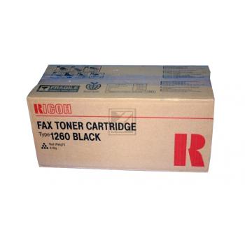 430351 // TYPE1260D / schwarz / original RICOH Toner schwarz / 430351 / 5000 S. / 415 Gr.
