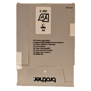 C251S / original BROTHER ThermoTransferPapier / C251S / 50 S.