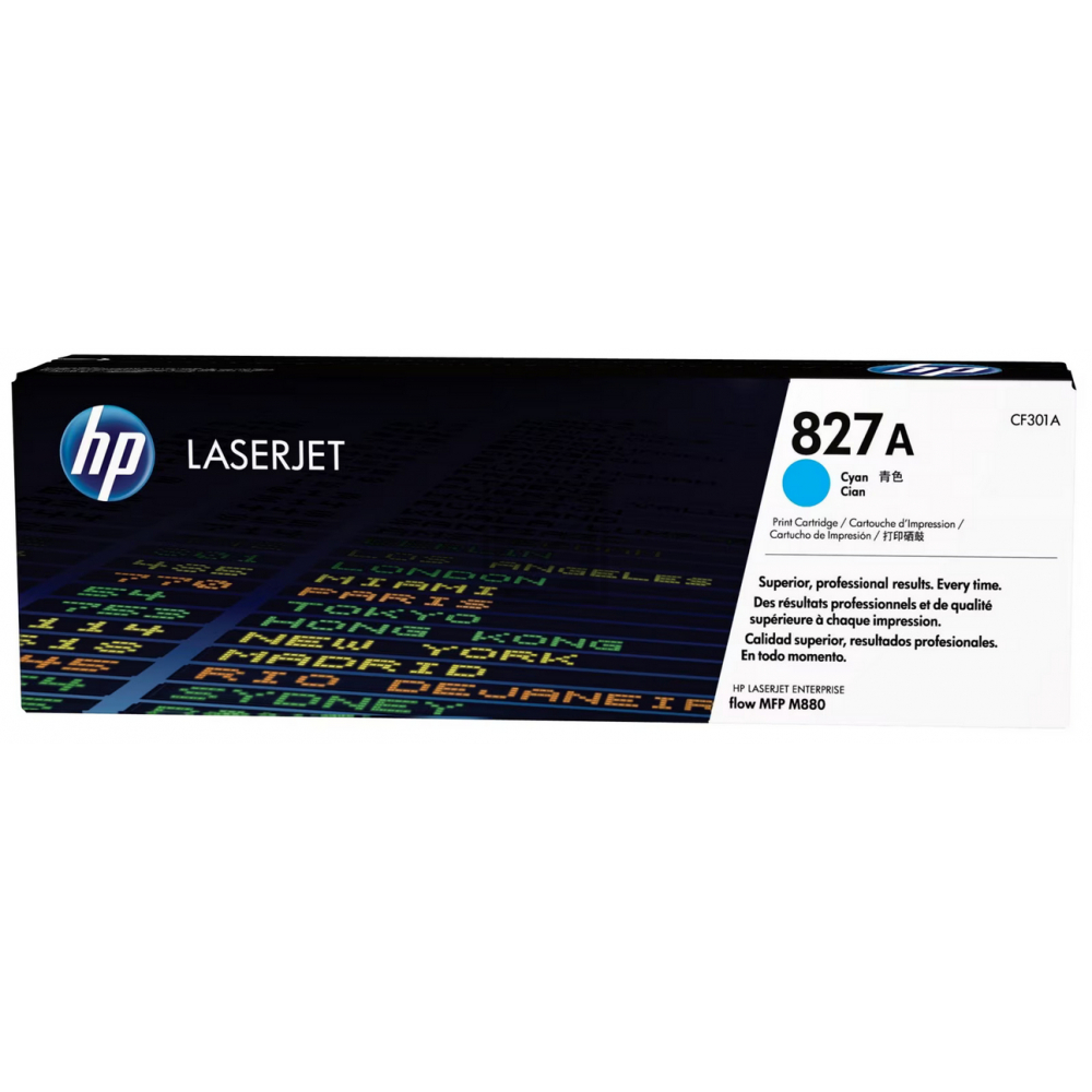 CF301A // 827A / cyan / original HP Toner cyan / CF301A / 32000 S.