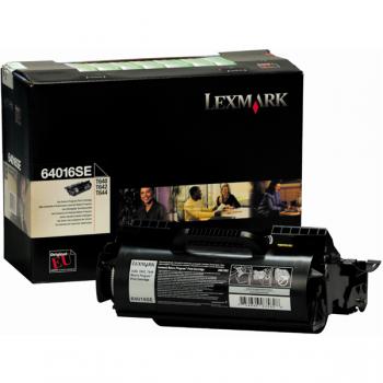 64016SE / schwarz / original LEXMARK Toner schwarz / 64016SE / 6000 S.