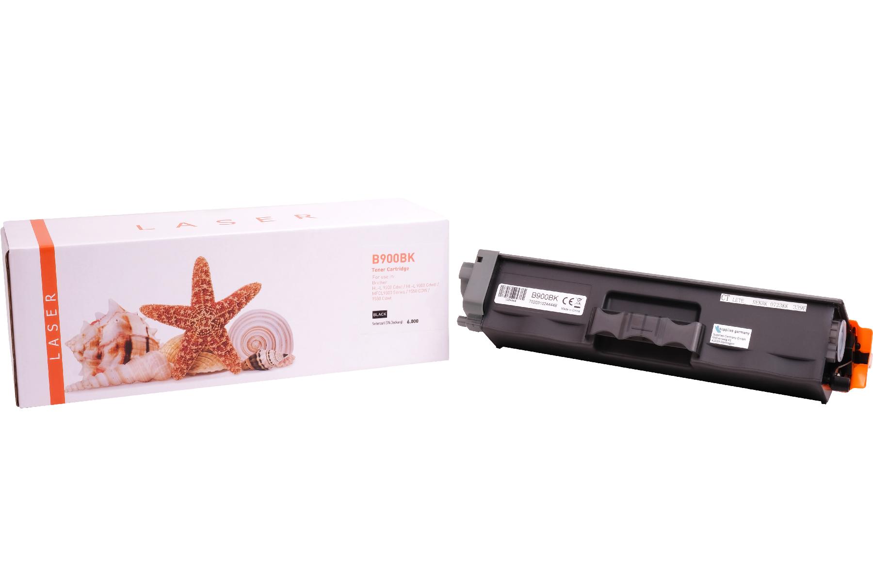 Alternativ Toner Black für Brother  / TN900BK / TN329BK / 6.000 Seiten