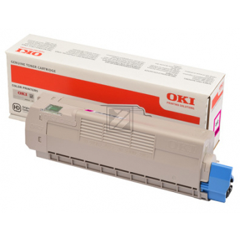 46507506 / magenta / original OKI Toner magenta / 46507506 / 6000 S.