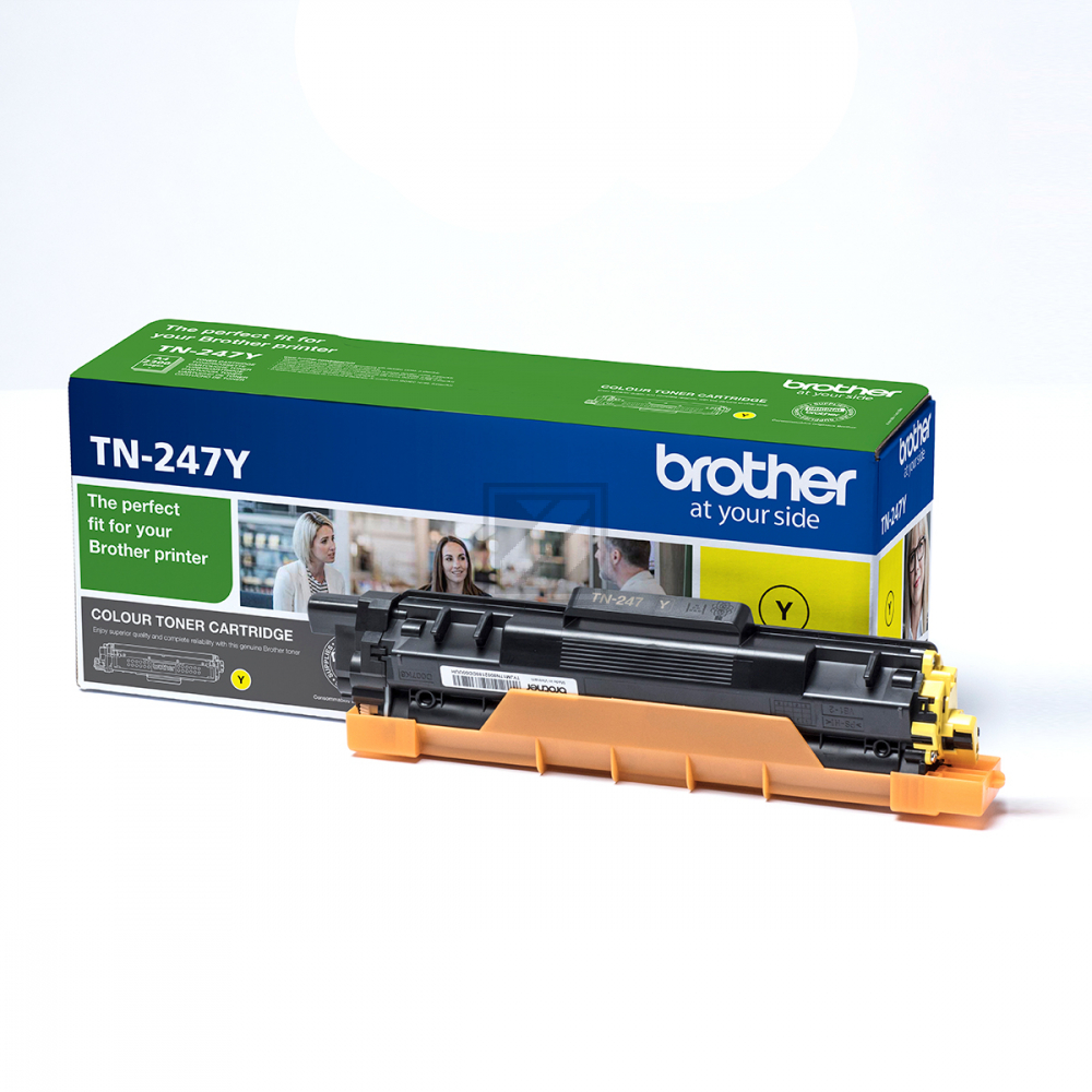 TN247Y / original BROTHER Toner gelb / TN247Y / 2300 S.