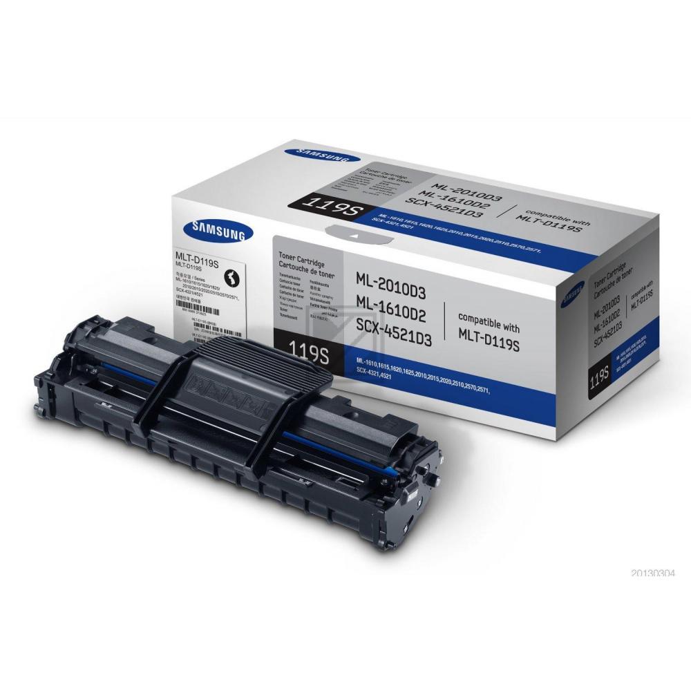 SU863A // MLTD119S / original SAMSUNG Toner schwarz / SU863A / 2000 S.