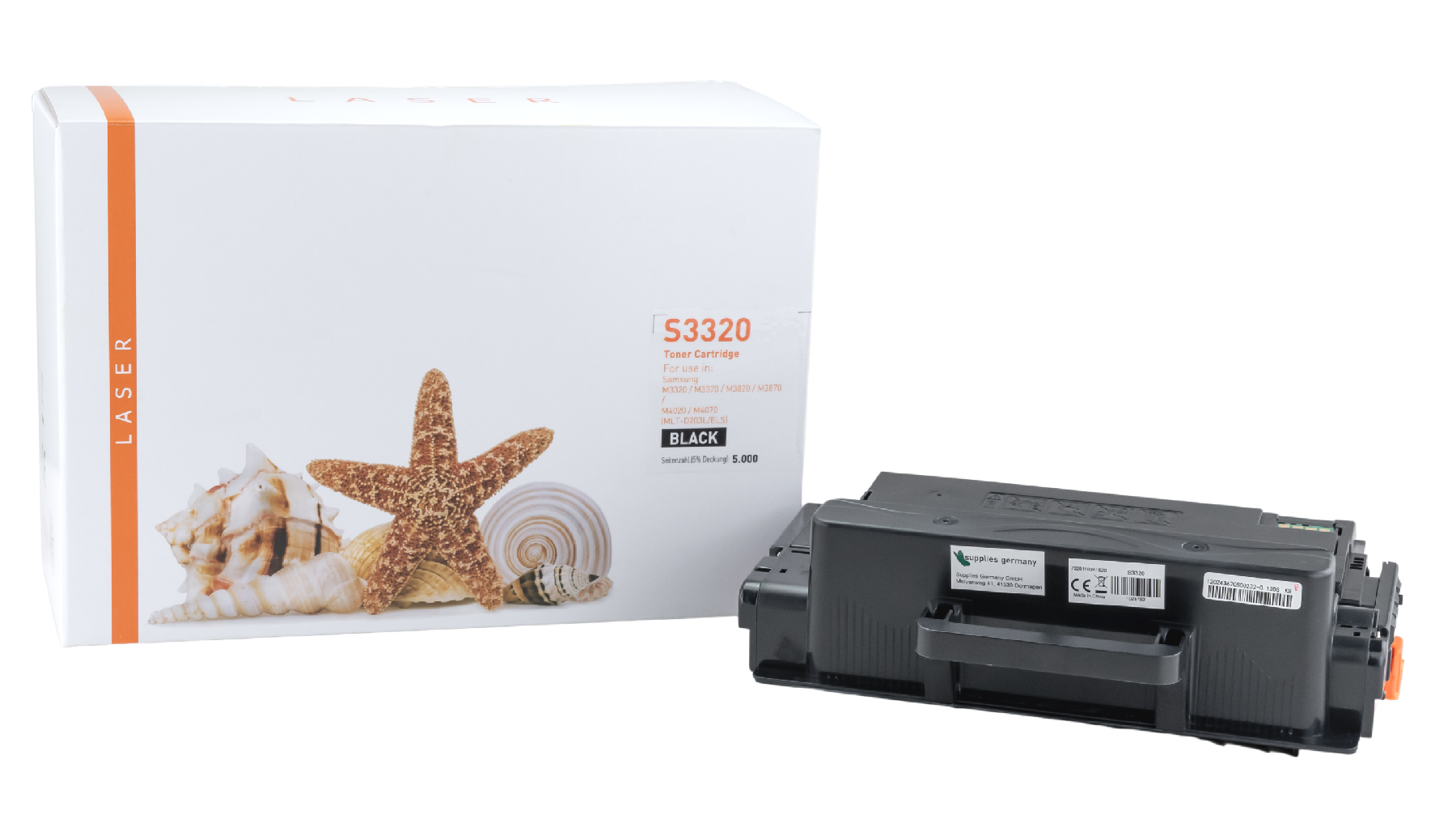 Alternativ Toner Black für Samsung  / MLTD203L/ELS / 5.000 Seiten