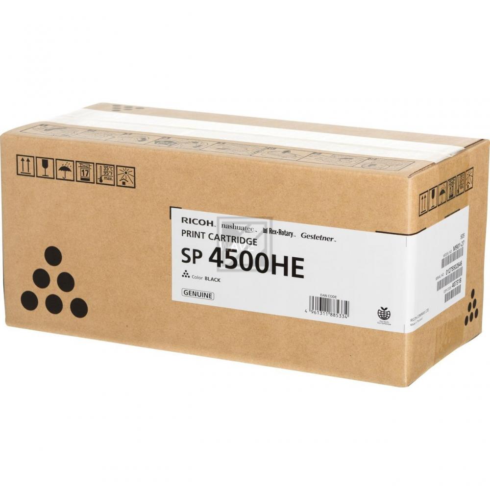 407318 // SP4500HE / schwarz / original RICOH Toner schwarz / 407318 / 12000 S.