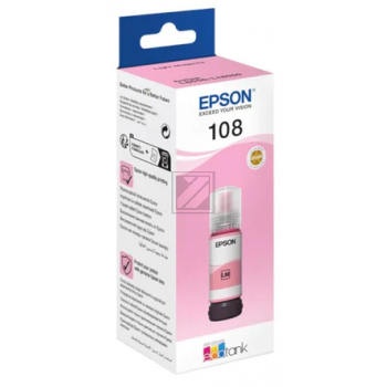 C13T09C64A // 108 / hell magenta / original EPSON Tintenflasche / C13T09C64A/ 70.00 ml