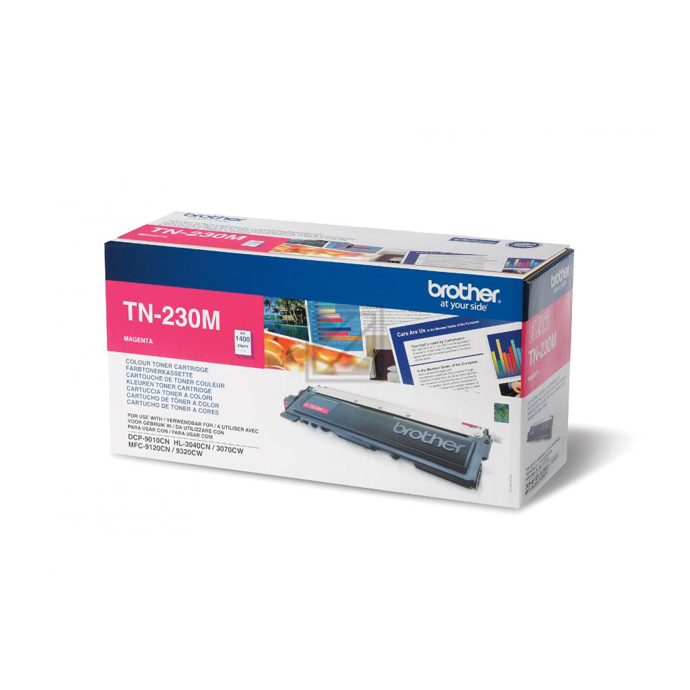 TN230M / magenta / original BROTHER Toner magenta / TN230M / 1400 S.