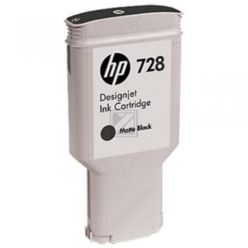 F9J68A // 728 / original HP Tintenpatrone schwarz matt / F9J68A / 300.00 ml