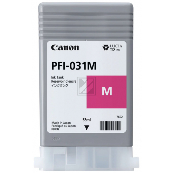 6265C001 // PFI031M / Magenta / original CANON Tintenpatrone / 6265C001 // 55 ml