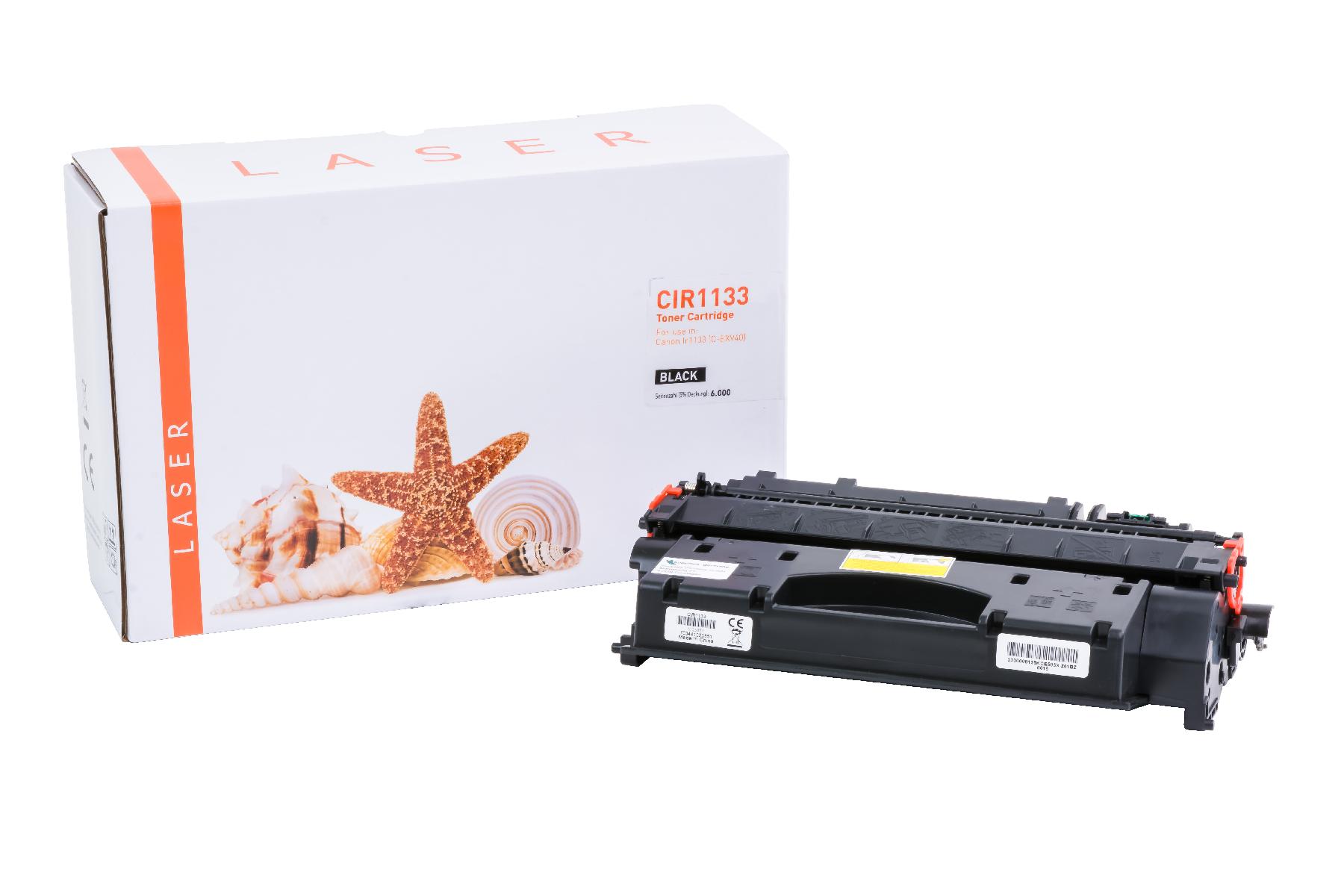 Alternativ Toner Black für Canon  / CEXV40 / 6.000 Seiten