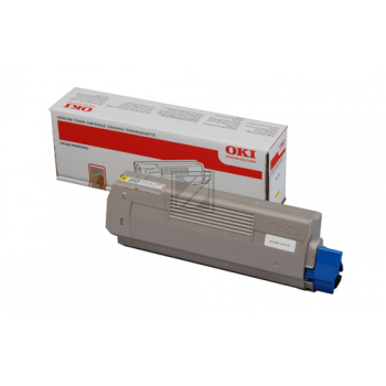 44059165 / gelb / original OKI Toner gelb / 44059165 / 7300 S.