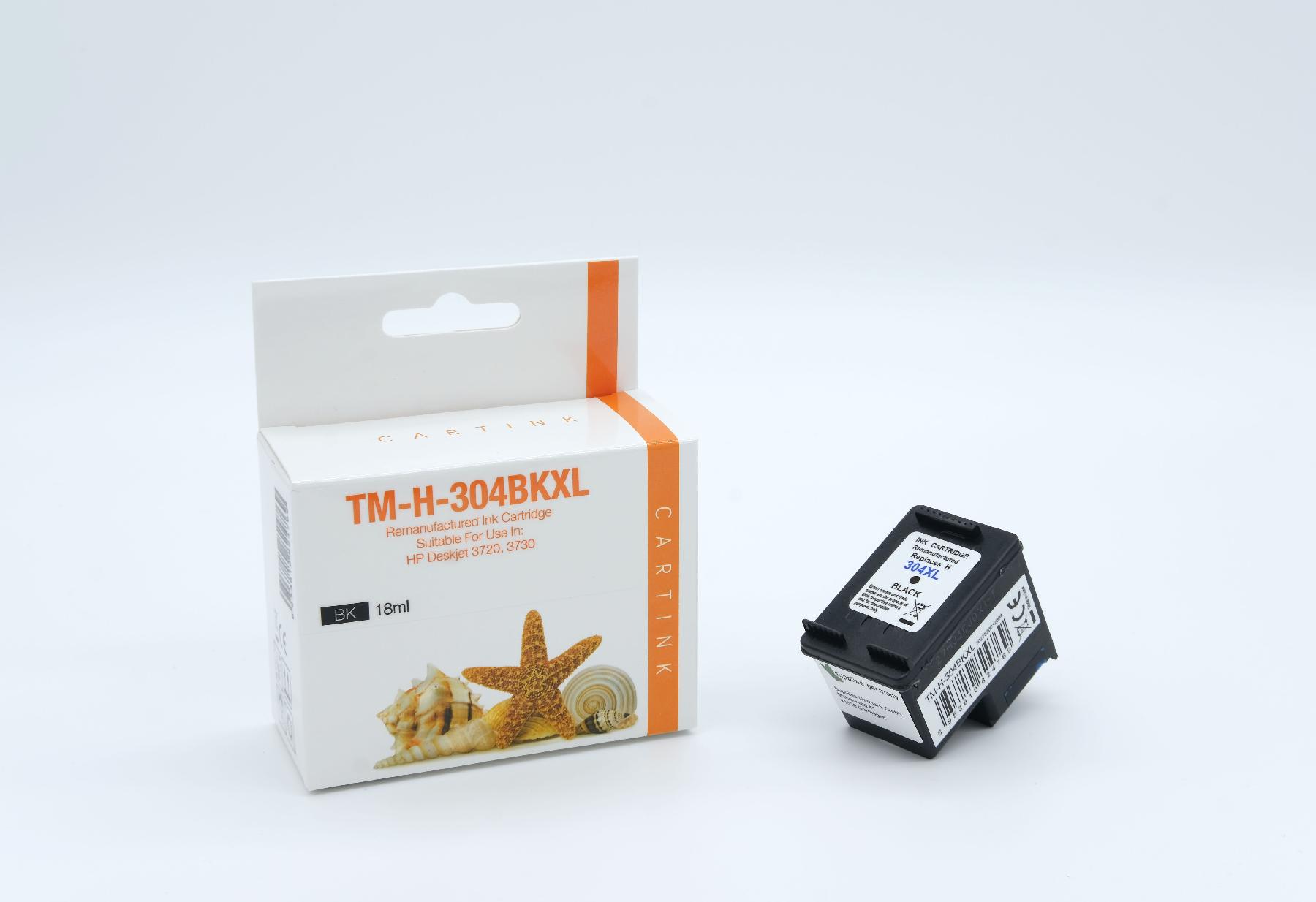Refill Tinte Black für HP / N9K08AE / 18ml (EU)