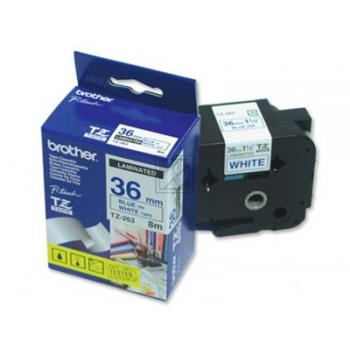 TZE263 / original BROTHER PTouch Farbband / TZE263