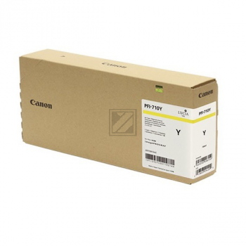 2357C001 // PFI710Y / original CANON Tintenpatrone gelb / 2357C001 / 700.00 ml